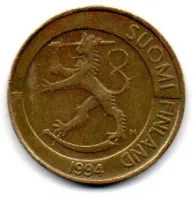Finlândia - 1994 - 1 Mark