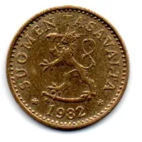 Finlândia - 1982 - 10 Pennia