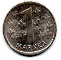 Finlândia - 1985 - 1 Marka - Foto 2