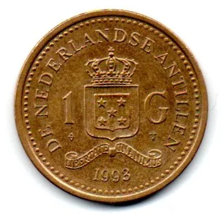 Antilhas Holandesas - 1993 - 1 Gulden