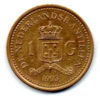 Antilhas Holandesas - 1993 - 1 Gulden