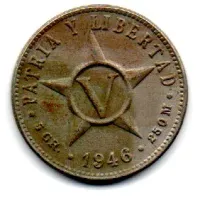 Cuba - 1946 - 5 Centavos