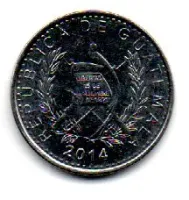 Guatemala - 2014 - 5 Centavos