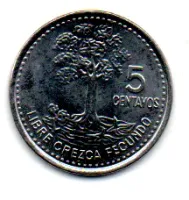Guatemala - 2014 - 5 Centavos - Foto 2