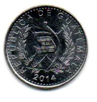 Guatemala - 2014 - 5 Centavos