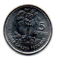 Guatemala - 2014 - 5 Centavos - Foto 2