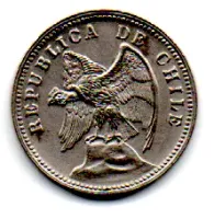 Chile - 1937 - 5 Centavos - Foto 2
