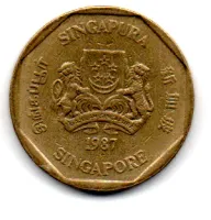 Cingapura - 1987 - 1 Dollar - Foto 2