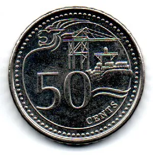 Cingapura - 2013 - 50 Cents