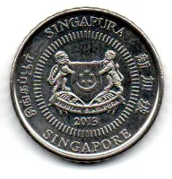 Cingapura - 2013 - 50 Cents - Foto 2