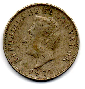 El Salvador - 1977 - 5 Centavos