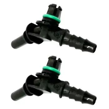 Kit 2 Conector T TBI com Anel de Viton Renault DUSTER  / LOGAN / MEGANE