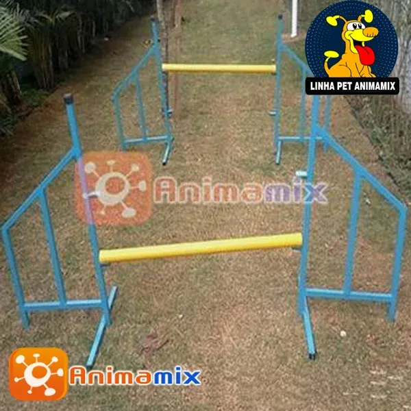 Obstáculo de Salto para cachorro Duplo Mod2 Imagem