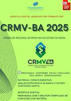 Apostila CRMV BA 2025 Médico Veterinário Fiscal
