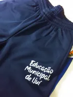 Bermuda Malha Colegial Careca Munic Ijuí- Adulto - Foto 2