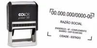 Carimbo COLOP 55 ( CNPJ ) - Foto 2