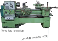 Carro estrela hexagonal Torno Imor R 400  - Foto 6