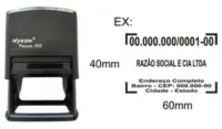 Carimbo NYKON 355 ( CNPJ ) - Foto 2