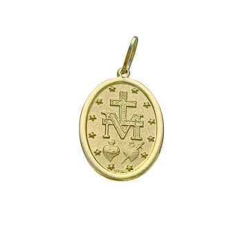  Pingente ouro 18k - Nossa Senhora das Graças - TP24488-750 - Foto 2