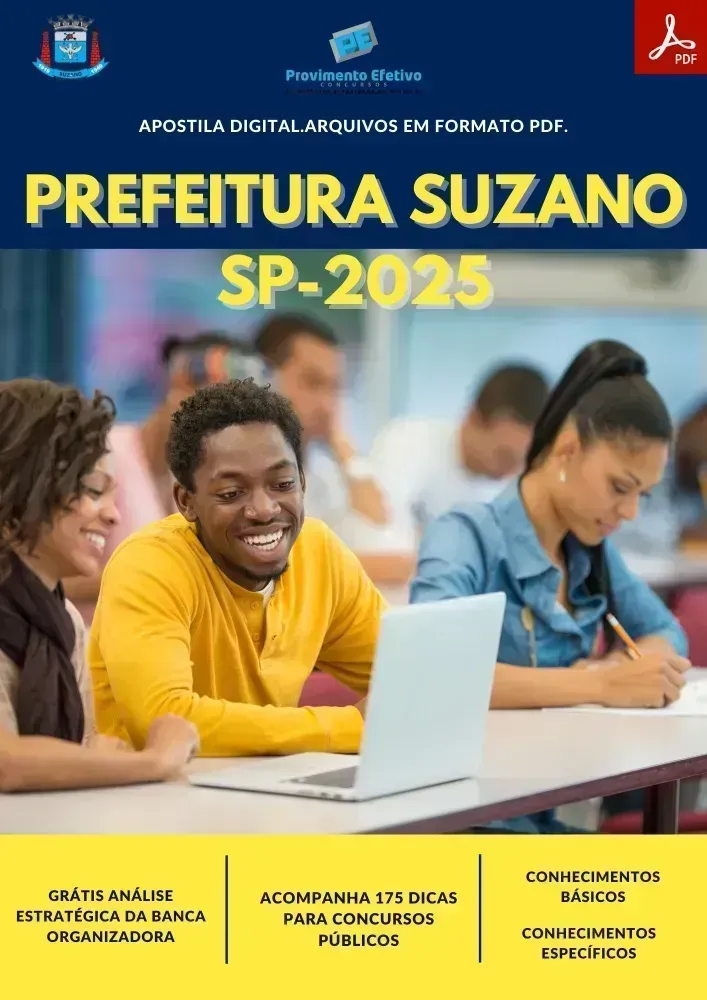 Apostila Suzano 2025 Engenheiro Civil Imagem
