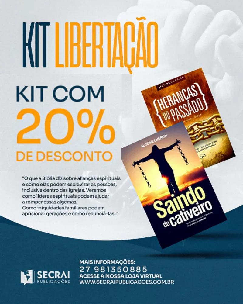 KIT Série Libertação - 20% de desconto
