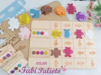 G1.838  Gabarito de Moldes em MDF Jogo dos Aviões - Foto 5