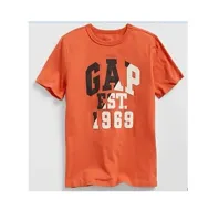 Camiseta Infantil GAP Graphic Manga Curta Masculino - Foto 2