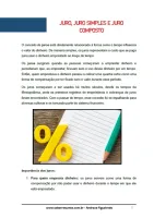 195 - Matemática - Matemática Financeira - Juros, Juros Simples e Juros Compostos - 7º ano - PDF com 23 páginas - Foto 2