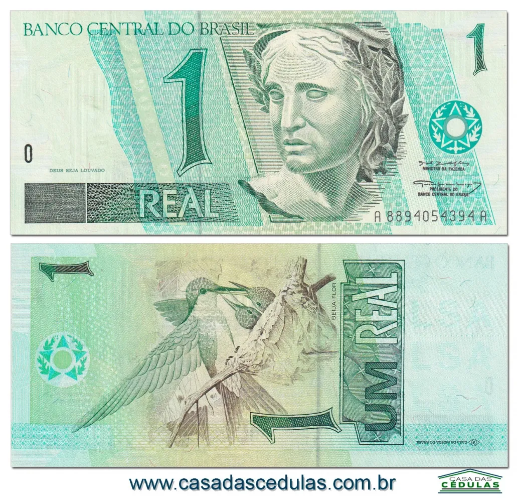 C245 A A - 1 Real - Fe - Pedro Malan - Gustavo Loyola