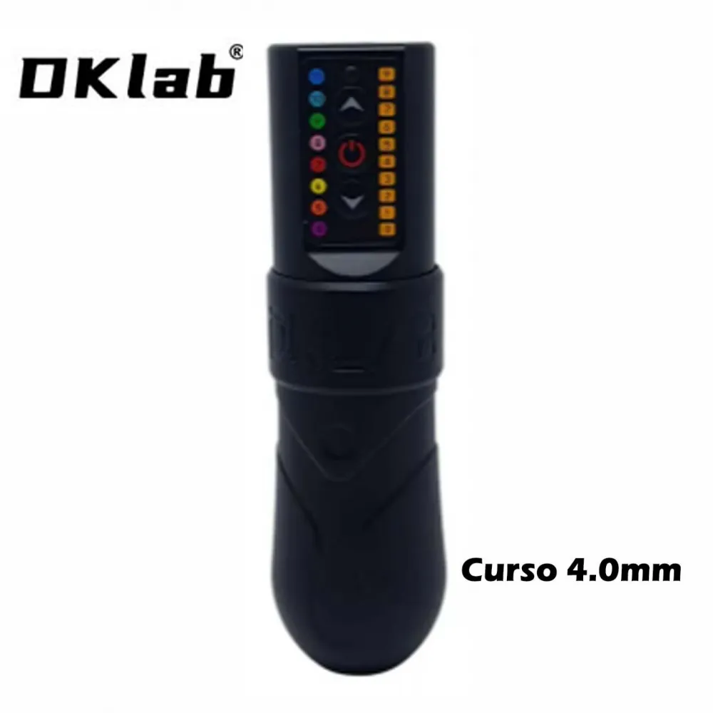 Máquina de Tatuagem PEN DKLab New W1 Black com 2 Baterias  Imagem