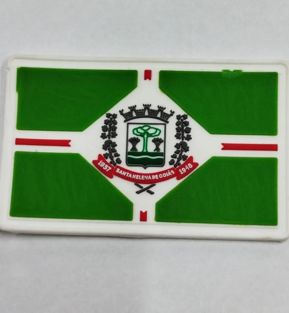 Patch Emborrachado Bandeira Santa Helena - Goiás Imagem