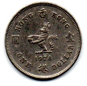 Hong Kong - 1978 - 1 Dollar Imagem