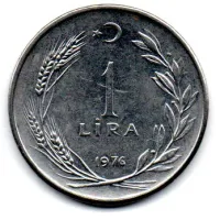 Turquia - 1976 - 1 Lira