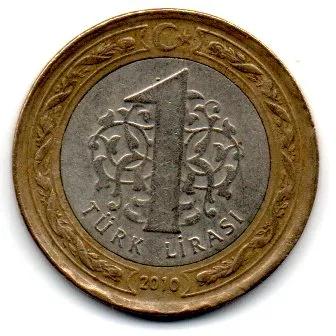 Turquia - 2010 - 1 Lira