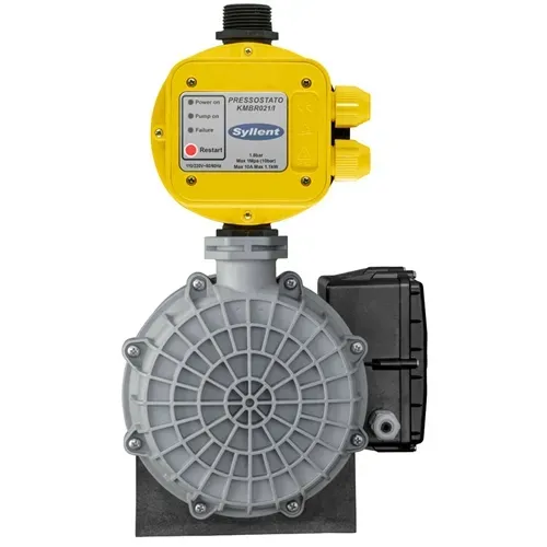 Pressurizador Syllent RP42M075-220/AP 3/4 CV Monofásico 220V C/  Pressostato Eletrônico - Até 4 Pontos