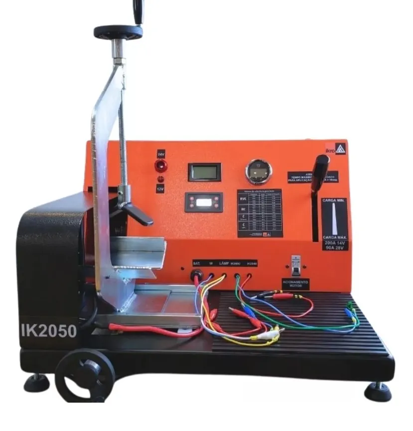 Bancada de teste de alternadores e componentes 220V monofásico IKRO IK 2050