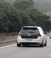 Tampa traseira Golf Mk7 100% carbono - Foto 4