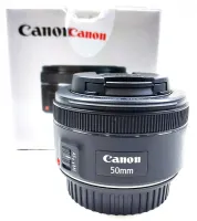 Lente Canon EF 50mm F/1,8 STM - Seminova  - vendida