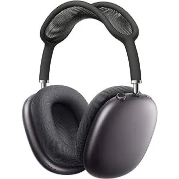 Fone de Ouvido AirPods Max Premium Super Bass Bluetooth Com Microfone Over-ear para Android IOS Com Capa