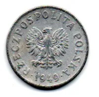 Polônia - 1949 - 20 Groszy
