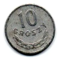 Polônia - 1949 - 10 Groszy - Foto 2