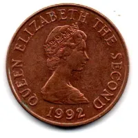 Jersey - 1992 - 2 Pence