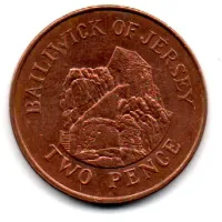 Jersey - 1992 - 2 Pence - Foto 2