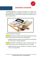 791 - Matemática - Aprendizado Inclusivo - Matemática Financeira - Acréscimos e Descontos - 7º ano - PDF com 9 páginas - Foto 2