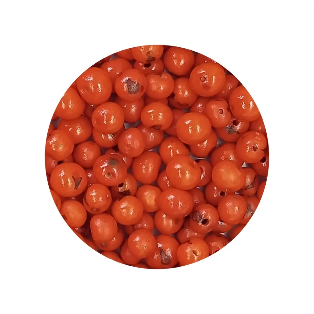 Semente de açai Laranja 30g cerca de 50 contas
