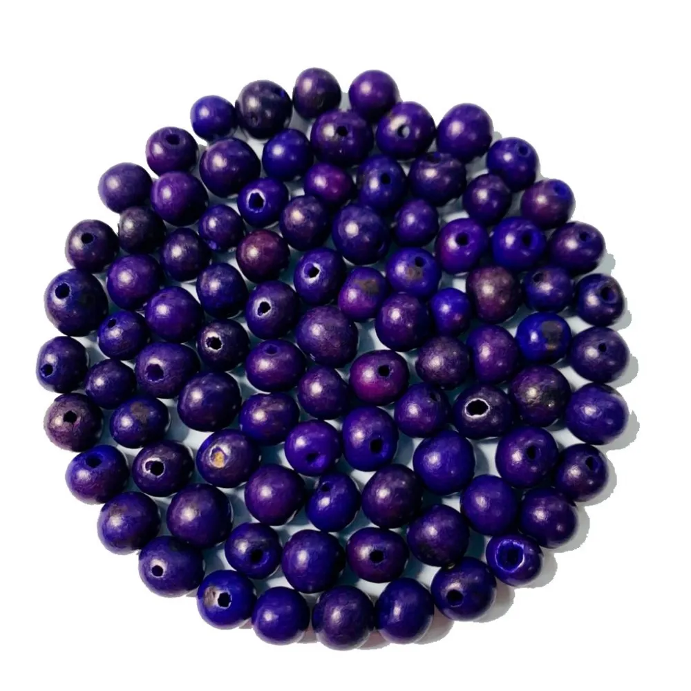 Semente de açai Roxo 30g cerca de 50 contas Imagem