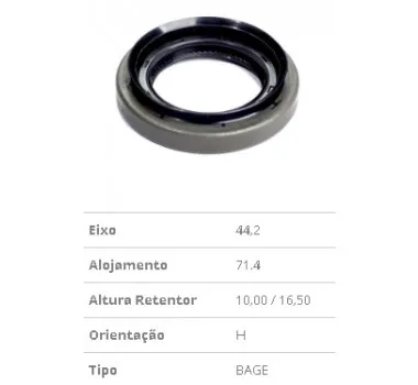 RETENTOR DIFERENCIAL D20