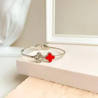 Bracelete trevo texturizado cores - Aço inox 316L - Foto 4