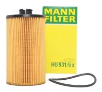 MANN-FILTER HU 931/5 X Filtro de Óleo Mann Atego 2012 até 2021