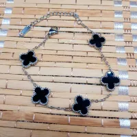 Pulseira de 5 trevos - Aço Inox 316L  - Foto 5